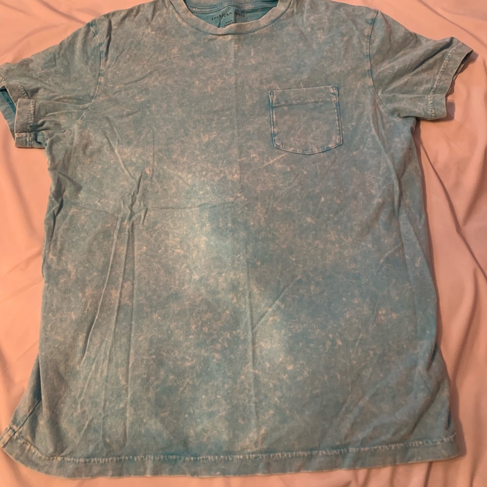 American Eagle Mens Acid Washed T-shirt